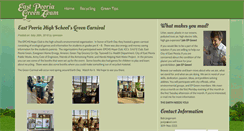 Desktop Screenshot of eastpeoriagreen.com